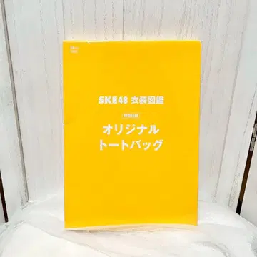SKE48 의상 도감 부록 오리지널 토트백