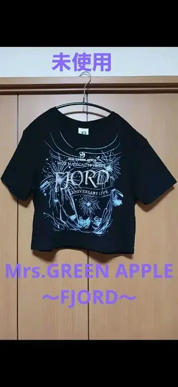 Mrs. GREEN APPLE 10주년 기념일 LIVE 크롭 T셔츠