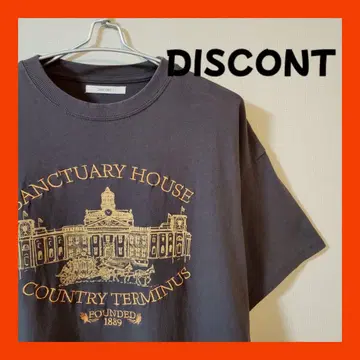 DISCONT 디스코트 반팔 티셔츠 SANCTUARY HOUSE
