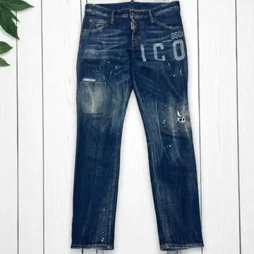 디스퀘어드 DSQUARED2 스키니 데님 데미지 가공