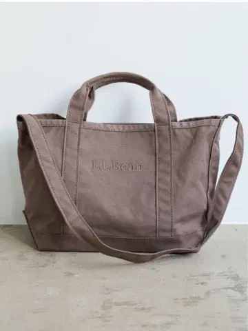 L.L.Bean 엘엘빈 그루서리 토트백 별주 M 모카