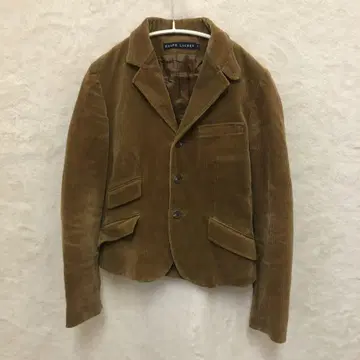 Ralph Lauren 코듀로이 팔꿈치 패치 테일러드 자켓 7