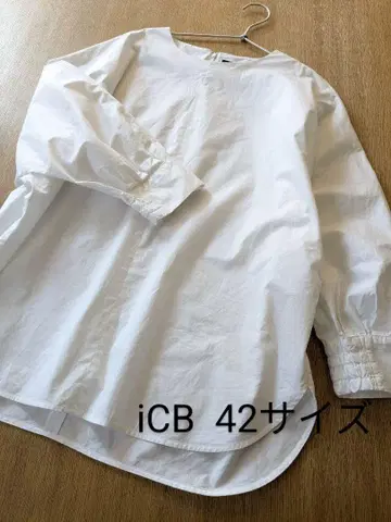 ICB 아이시비 돌먼 블라우스 긴팔 XL LL 42 빅 사이즈