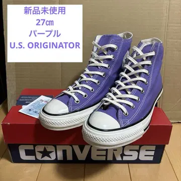 미사용 새상품 CONVERSE US 오리지널 HI 27cm 퍼플