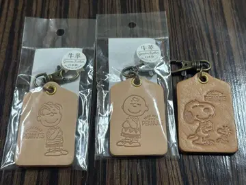 snoopy 스누피 천연 가죽 키링 이벤트 한정판