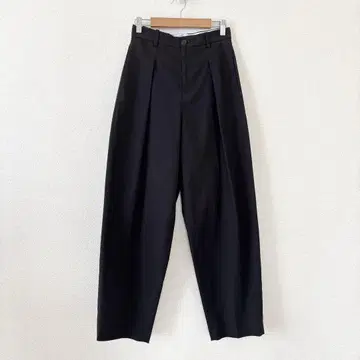 OHOTORO 턱 코쿤 팬츠 블랙 S