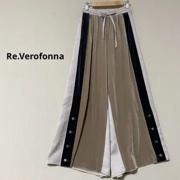 Re.Verofonna 베로폰나 와이드 팬츠 이소재 도킹 38