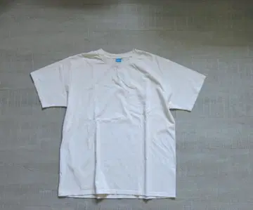 XL Good On 화이트 포켓 부착 티셔츠 내추럴