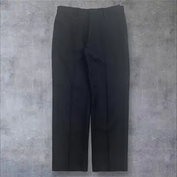 vintage 슬랙스 블랙 조절 가능 M 넉넉한 비즈니스