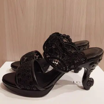 ANNA SUI 고양이발 샌들 BL