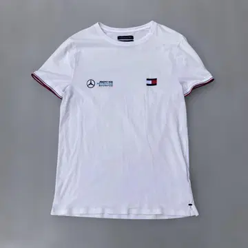 TOMMY HILFIGER 메르세데스 AMG T셔츠 로고 자수 구제 의류