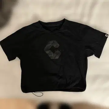 크로노스 크롭 T S 사이즈 블랙
