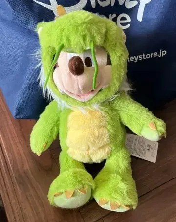 디즈니 그린 컬러 봉제 인형 약 30cm