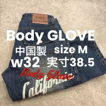 구제 의류 바디 글로브 데님 BODY 페인트 자수 로고 서핑 Y2K
