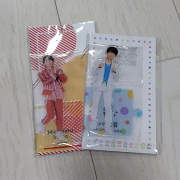 [미개봉 새상품] 이나바 미치하루 아크릴 스탠드 2종