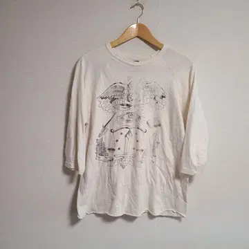 SOFTMACHINE 소프트 머신 티셔츠 래글런 슬리브 7부 소매 XL