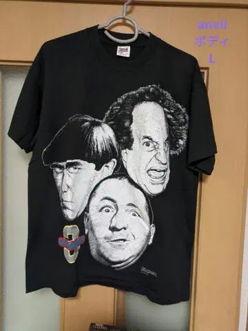 THE THREE STOOGES 티셔츠 (USA 제작 anvil L)