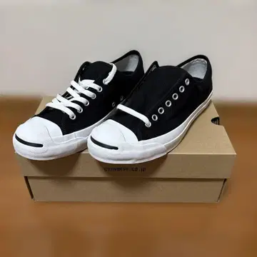 컨버스 잭 퍼셀 블랙스 스니커즈