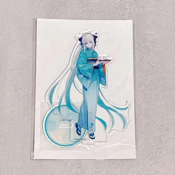 FGO 교토 리큐엔 콜라보 한정판 오리지널 아크릴 스탠드 모건