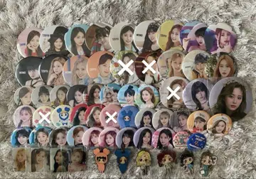 TWICE 캔뱃지 키링 세트