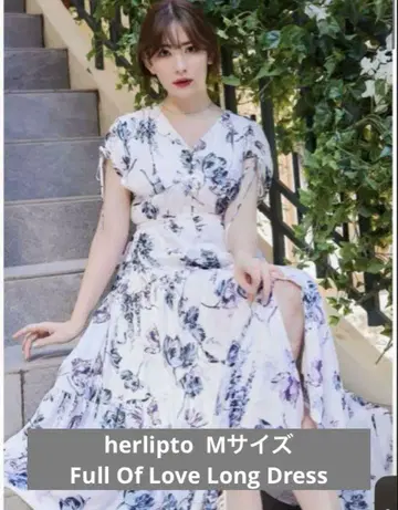 herlipto Full Of Love Long Dress