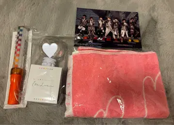 나니와 단시 굿즈 세트 타월 응원봉