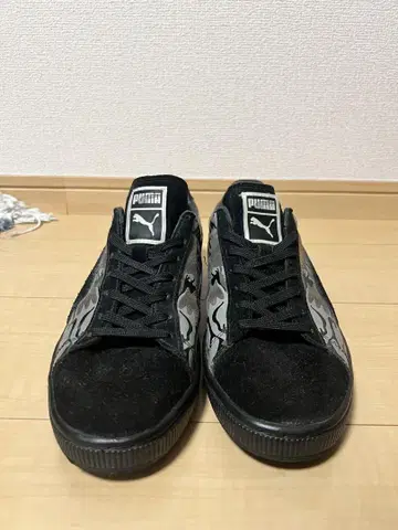 PUMA SUEDE 푸마 스웨이드 카모 스니커즈 블랙 27.5cm