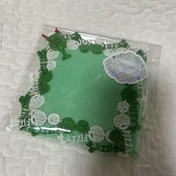 [완판템] 새상품 익명 치카자와 레이스 타월 손수건 크림 소다 멜론소다