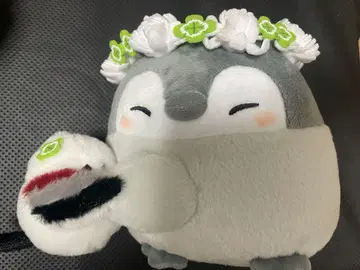 코우펜쨩 꽃 화관 봉제 인형