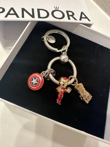 판도라 키링 마블 참 세트