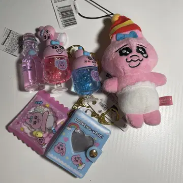 오빤츄토끼 봉제인형 스트랩 세트