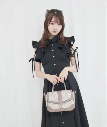 rosemuse 로제뮤 flare shirt dress 롱 원피스