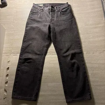 LEVIS 501 블랙 데님