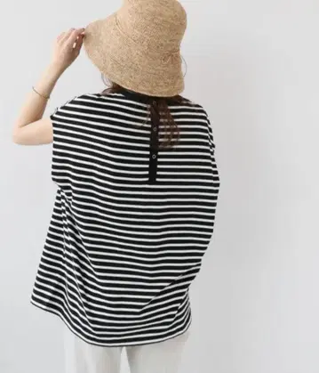 JOURNAL STANDARD relume/프렌치 슬리브 보더 TEE