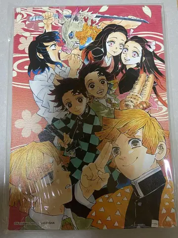 귀멸의 칼날 풀컬러 아트 보드 행복의 꽃 탄지로 네즈코