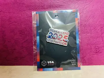 오사카 간사이 엑스포 EXPO 2025 미국 파빌리온 핀 배지