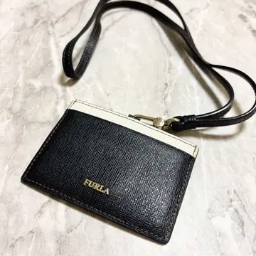 FURLA 풀라 카드 케이스 카드 홀더 블랙