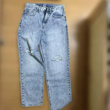 GAP 배기 핏 데님 데미지 28/30