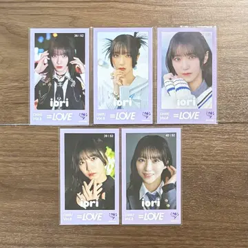 이퀄러브 노구치 이오리 미니 포토 카드 vol.8 컴플