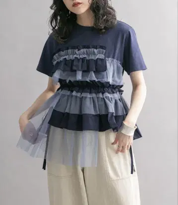 프릴 도킹 티 KBF