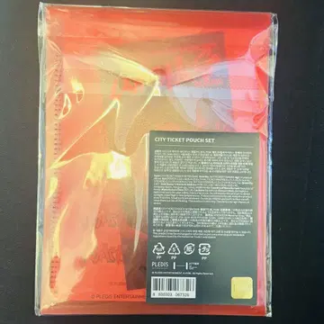 호시우지 WARNING 시티 티켓 파우치 부산