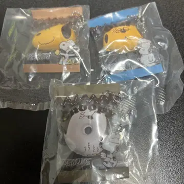 가챠가챠 PEANUTS 베이커리 참 3종