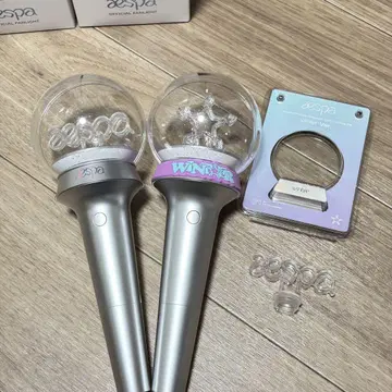 aespa 공식 응원봉 2개 세트 (한쪽 윈터 사양)