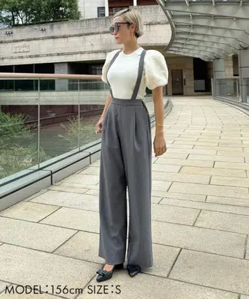 JENNE -3kg 슬림 레그 팬츠 그레이