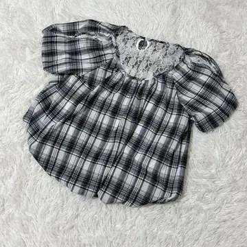 [ c5472 ] OLIVE des OLIVE 셔츠 반팔 블랙 화이트