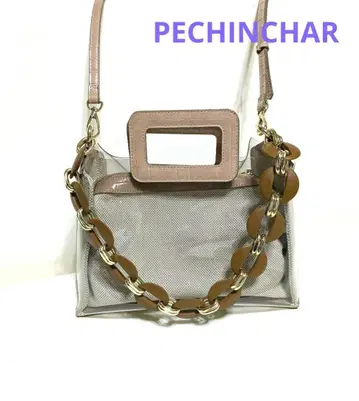 PECHINCHAR 페신샤 클리어 숄더백 핸드백 2way