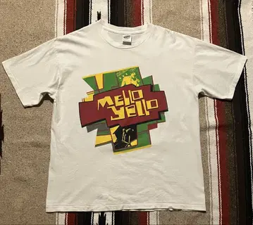USA제 MELLO YELLO 티셔츠 XL 코튼 100% 90s