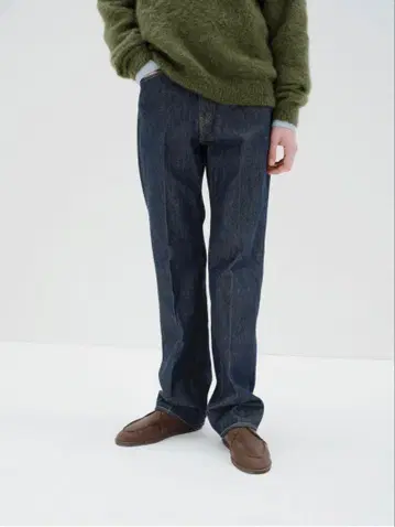 오라리 HARD TWIST DENIM 5P PANTS