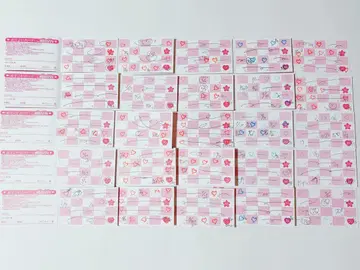 프리티 스토어 포인트 카드 500포인트 25매 세트