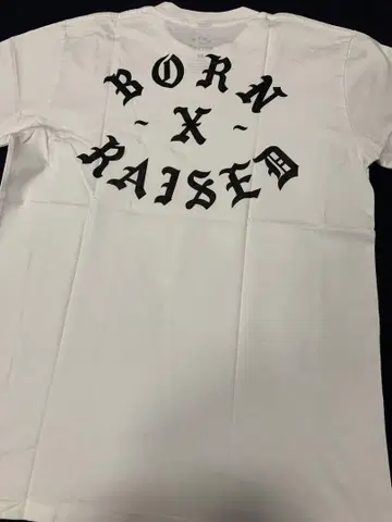 BORN X RAISED 화이트 티셔츠 M